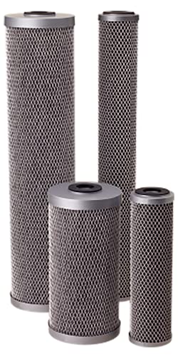 Pentek Pentair Pentek FloPlus-20 Carbon Water Filter, 20-Inch, Whole House Modified Molded Carbon Block Replacement Cartridge, 20" x 2.5", 0.5 Micron - Image 2