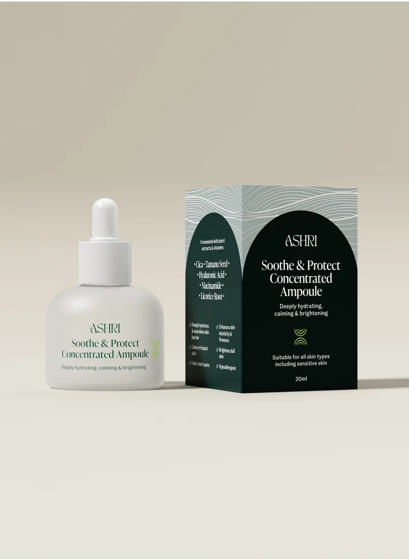 أشري سكن Soothe & Protect Concentrated Ampoule