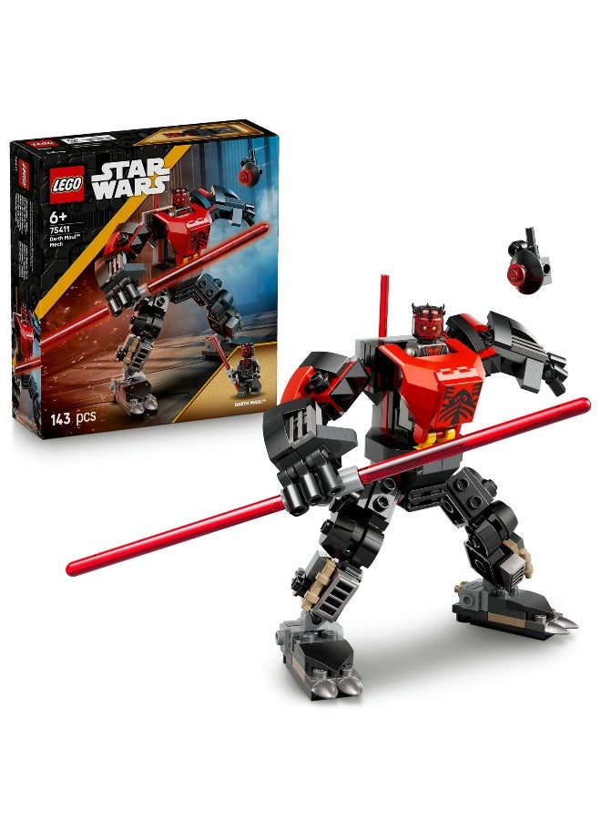 LEGO Star Wars: The Clone Wars Darth Maul Mech 75411 Building Set (143 Pieces) - Image 1