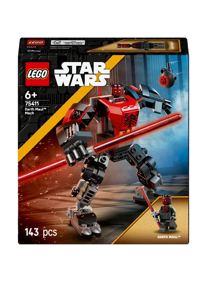 LEGO Star Wars: The Clone Wars Darth Maul Mech 75411 Building Set (143 Pieces) - Image 2