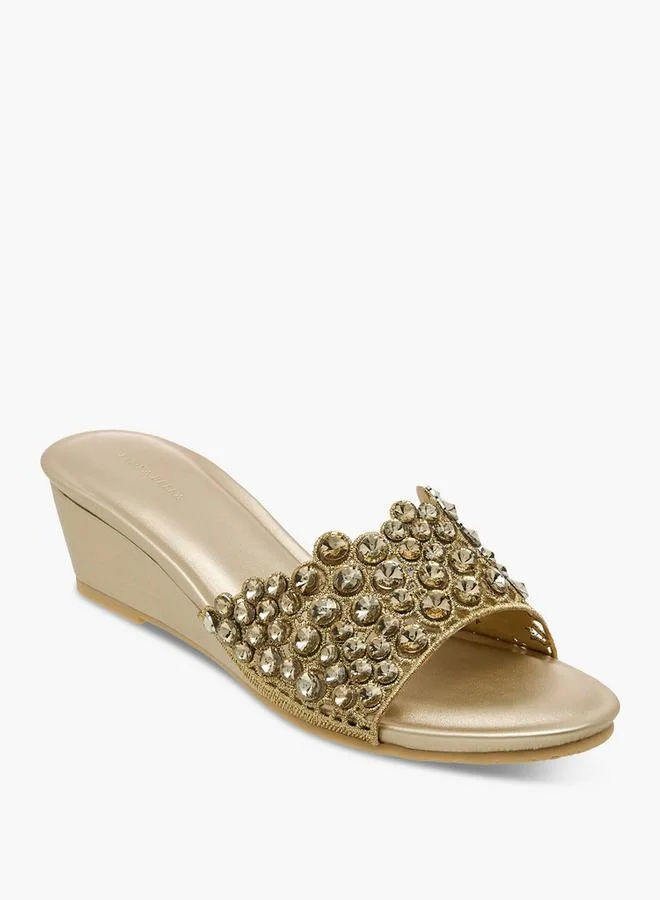 Flora Bella By Shoexpress Flora Bella Women Embellished Wedge Heel Sandals