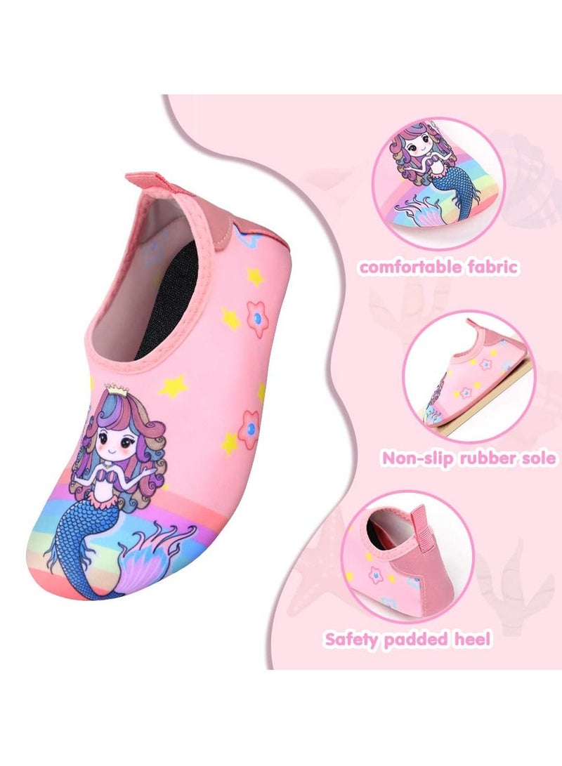 Y&D Water Shoes Kids, Kids Boys Girls Beach Shoes, Swim Non Slip Toddler Aqua Socks, Quick Dry Barefoot Socks for Swinmming Pool Outdoor - Image 3