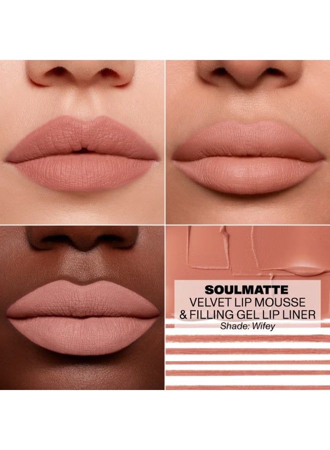Morphe Soulmatte Filling Gel Lip Liner - Wifey - Image 3