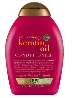 Ogx 1  Ogx Ogx, Strength And Length Keratin Oil Conditioner Purple 385ml 