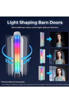 Zhiyun ZHIYUN CINEPEER CF100 100W RGB Light Stick Handheld LED Video Light Wand 2700K-6500K CRI 96+ TLCI 98+ Portable Fill light with 6 Light Effect Continuous Output Lighting Photography Tube Light  - Image 5