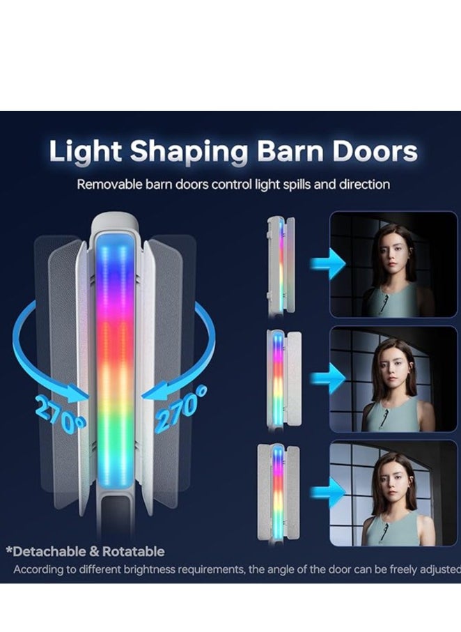 Zhiyun ZHIYUN CINEPEER CF100 100W RGB Light Stick Handheld LED Video Light Wand 2700K-6500K CRI 96+ TLCI 98+ Portable Fill light with 6 Light Effect Continuous Output Lighting Photography Tube Light  - Image 5