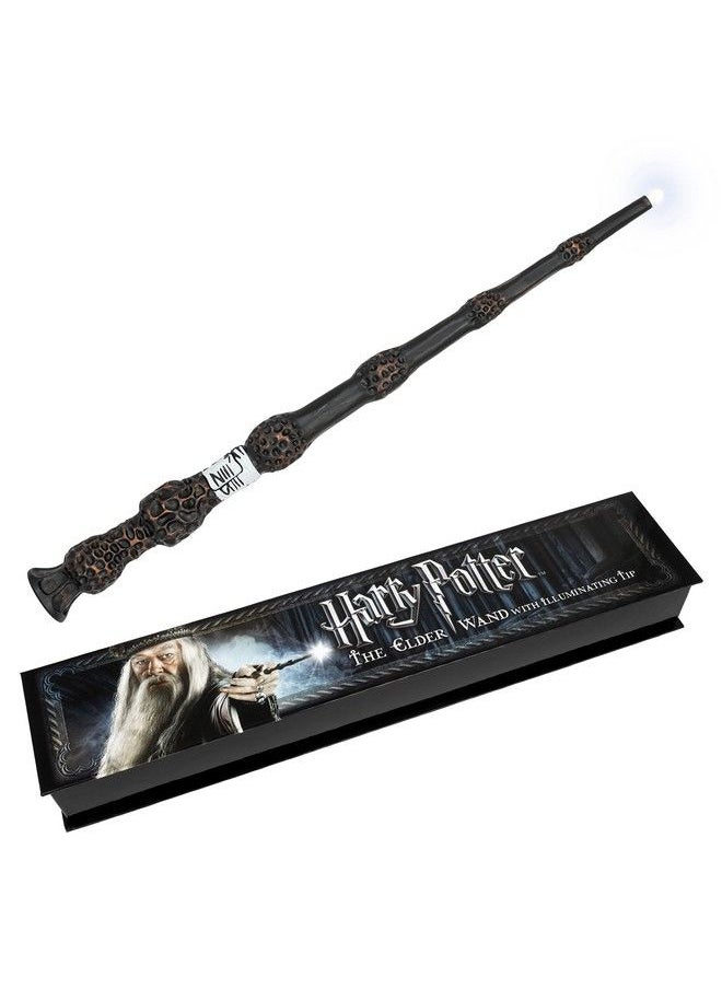 The Noble Collection - Harry Potter The Elder Wand With Illuminating Tip - Image 1