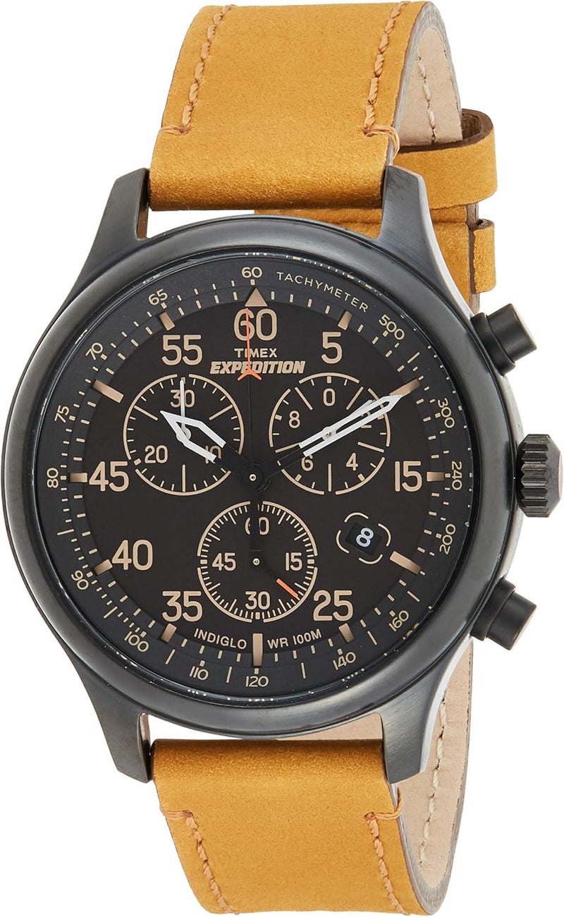 Timex Men's Expedition Field Chronograph 43mm Watch TW4B12300 - Image 1