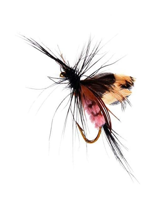 AUF 12pcs Butterfly Design Dry Fly Fishing Flies Fish Lure Hook Accessories - Image 2
