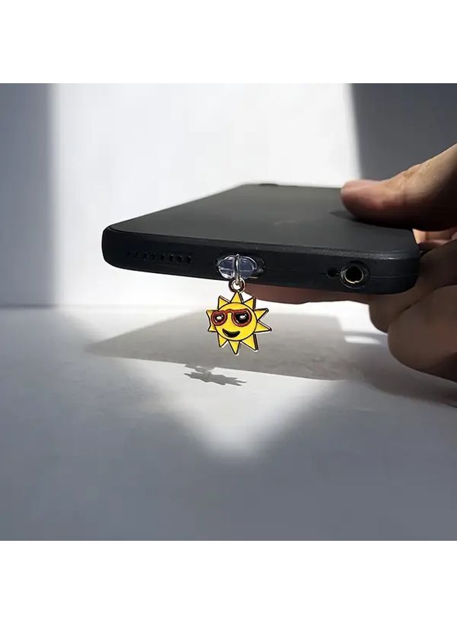 Hip Hop Phone Dust Plug For Type-C Charging Port Protector Decoration Pendant Gift - Image 5