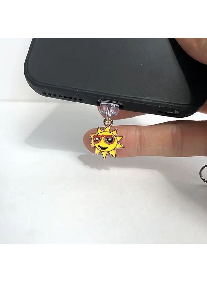 Hip Hop Phone Dust Plug For Type-C Charging Port Protector Decoration Pendant Gift - Image 4