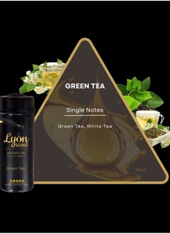 LYON SCENT Lyon Scent Aroma Oil, 100% Pure Oil, Perfume for Air Freshener, Diffuser Aroma, Fragrance Oil, Air Freshener Oil refill, Essential Scented Oil, Luxurious Scent (GREEN TEA)  - Image 2