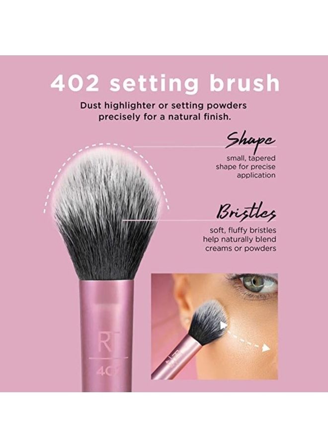 REAL TECHNIQUES Everyday Essentials Multi Use Brush Set Multicolour - Image 5