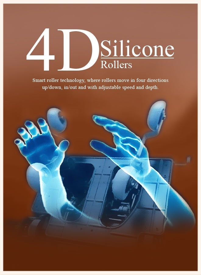 Zero Beyond Wellness Zero Healthcare ARISTO Smart Full Body Massage Chair – Zero Gravity Recliner, Thai Stretch, Foot Rollers, Arm & Calf Airbags, Heat Therapy, Voice Control, Bluetooth – Premium Massage Chair - Image 3