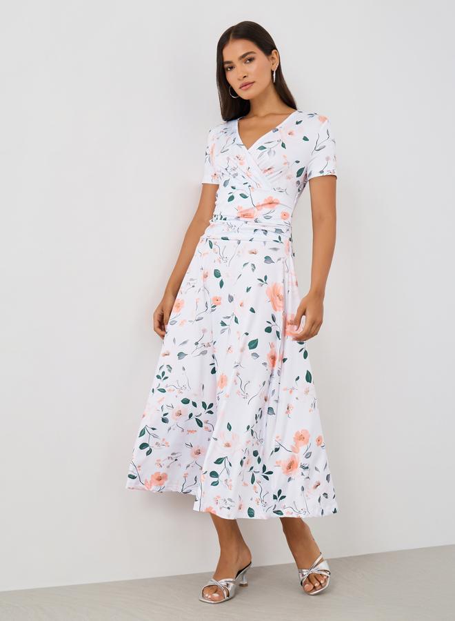 Styli Floral Print Dress - Image 1