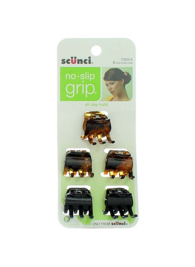 Scunci Noslip Grip Mini Jaw Clips 5 Count (Pack Of 1) - Image 2