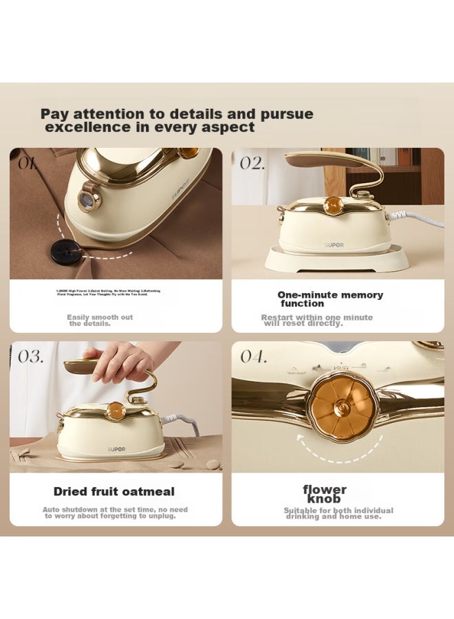 Supor Handheld Garment Steamer, Portable Travel Iron, Compact Electric Iron With Steam Function, Self-cleaning And Sterilizing, Suitable As A Gift, Egh-906a - Image 4