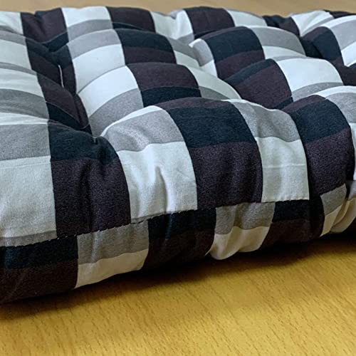 Deevine Craft Soft Cotton Quilt Foldable Bed Mattress | Firm Gadda for Floor & Bed | Queen Size | Hypoallergenic & 100% Recyclable Black Hosiery Cotton (Queen Bed (48X72 Inches)) - Image 5