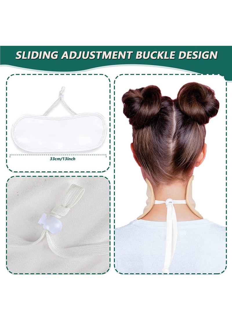 2 Pack Castor Oil Pack Wrap Reusable Organic Castor Oil Packs for Liver Detox Castor Oil Packs for Liver Detox with Adjustable Elastic Strap Flannel Cotton Machine Washable Anti Oil Leak - Image 3