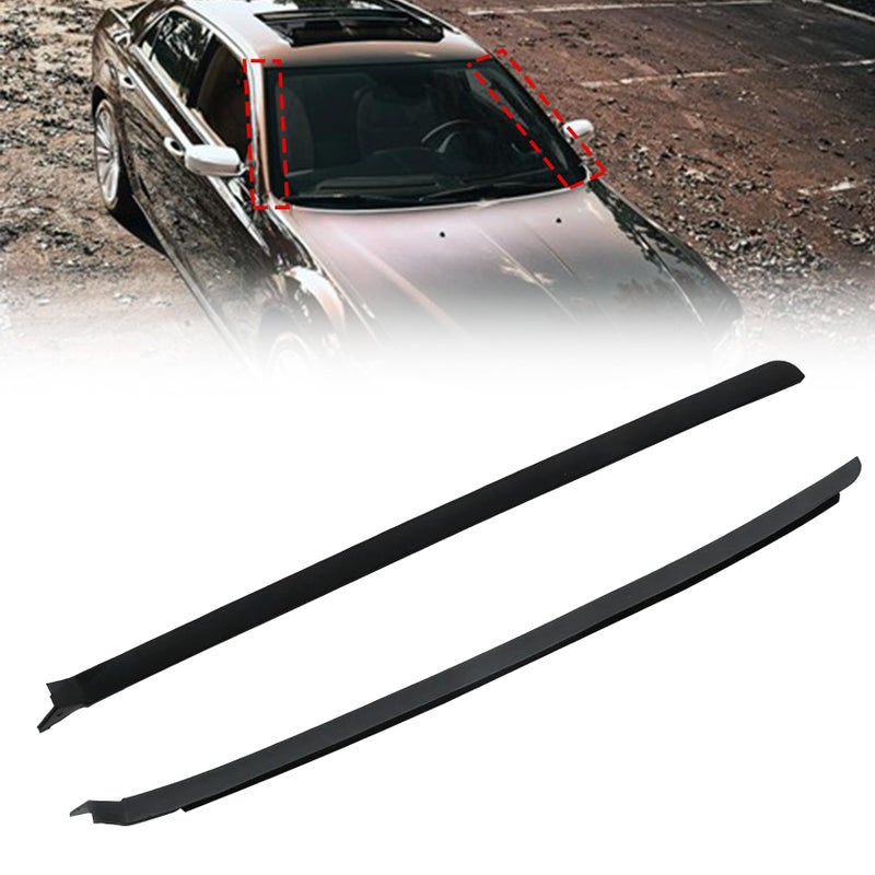 FZJDSD 1Pair Left Right Side Windshield Pillar Molding Panel 04805889AC 04805889AD Fit for Chrysler 300 20052010 Fit for Dodge Charger 20052010 Magnum 20052008 04805888AC 04805888AD