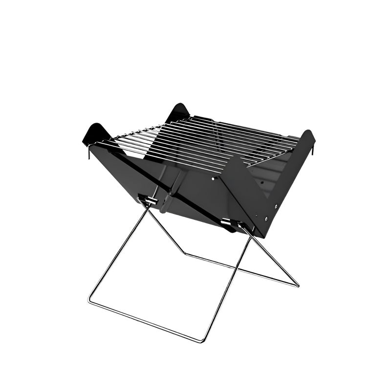 Smoke Grill - Multi-functional tabletop smoker for outdoor enthusiasts, ideal for creating delicious smoked foods during camping, picnics, or casual backyard dinner parties anytime. - Image 1
