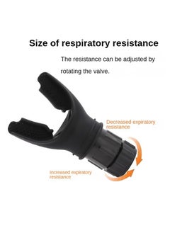 Haidue Portable Lung Dilater Trainer,Breathing Trainer, Lung Respirator Silicone Mouthpiece Training Equipment  - Image 5