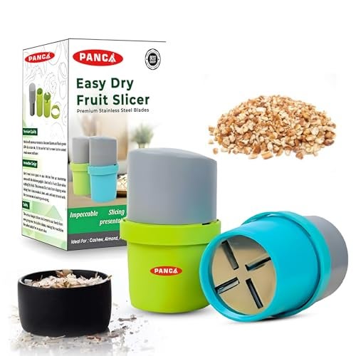 Panca Dry Fruit Cutter and Slicer, Choppers for Kitchen, Kitchen Gadgets Almond Slicer Cutter Dryfruit Cutter Dry Fruit Graters - Multicolor - Image 1