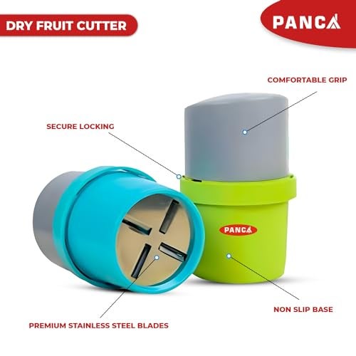 Panca Dry Fruit Cutter and Slicer, Choppers for Kitchen, Kitchen Gadgets Almond Slicer Cutter Dryfruit Cutter Dry Fruit Graters - Multicolor - Image 2