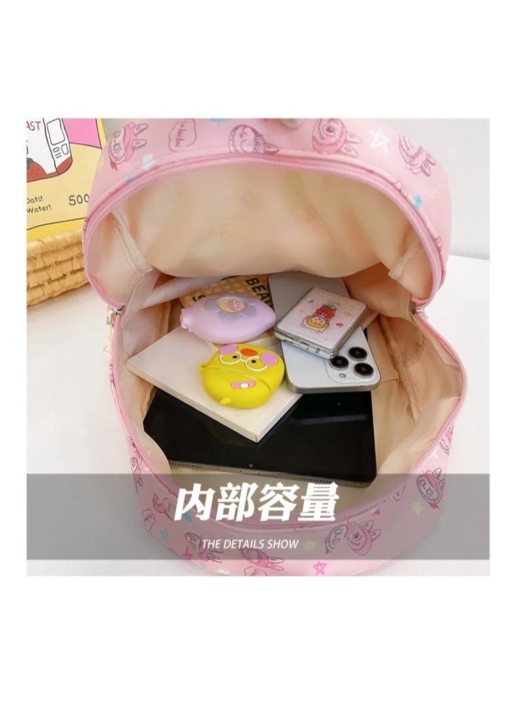 LABUBU Labubu Student Backpack Anime Cartoon Cute Large Capacity Backpacks Kawaii Shopping Travel Shoulders Bag Child Gifts  - Image 4