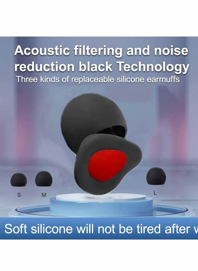 Excefore - Noise Reduction Ear Plugs for Sleeping Earplugs 33dB Noise Cancelling - Image 1