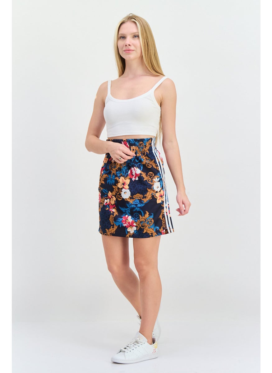 adidas Originals Women Sportswear Fit Outdoor Skirts, Navy Combo  - Image 3