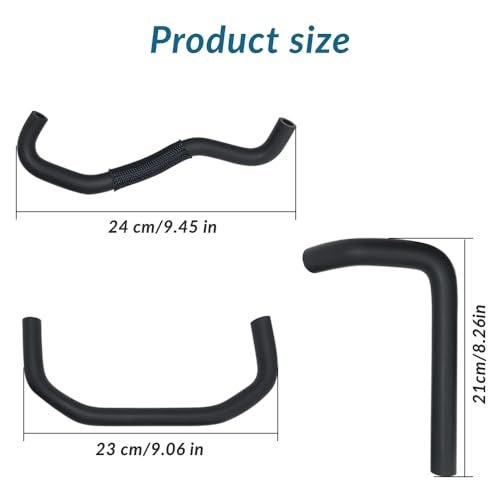 QFISH 3PCS Breather Hoses with PCV Valve Compatible with Nissan Frontier Pathfinder Xterra NV 1500 2500 3500 Replace 11823-EA20A 11826-ZL80B 11826-EA200 11810-6N202 - Image 4