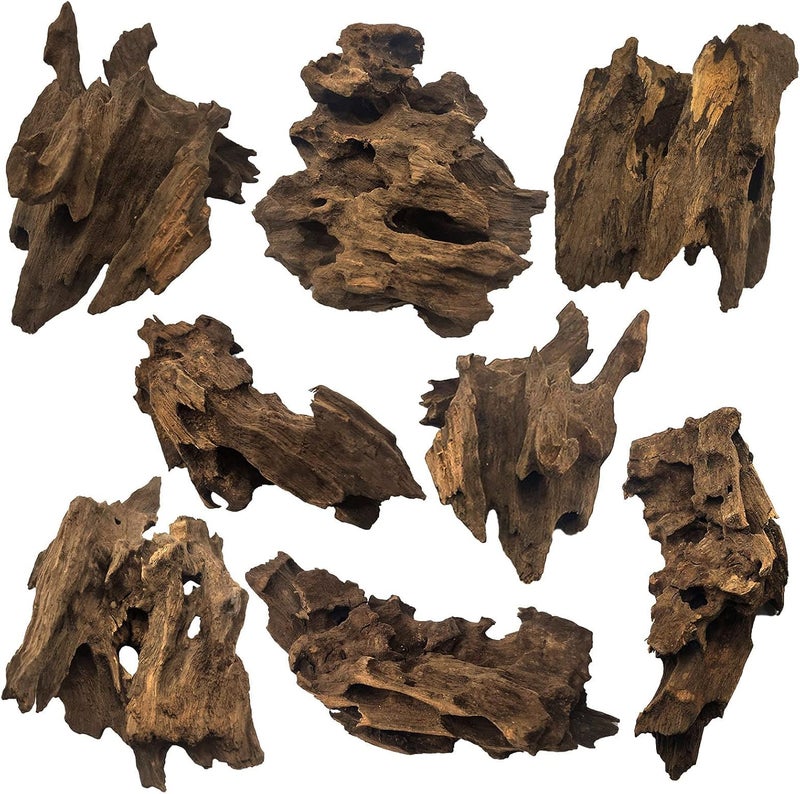 Hamiledyi خشب درفت طبيعي لتزيين الأكواريوم فروع خشبية قابلة للغمر زينة حوض السمك زينة موطن الزواحف زينة تيراريوم متنوعة - Image 1