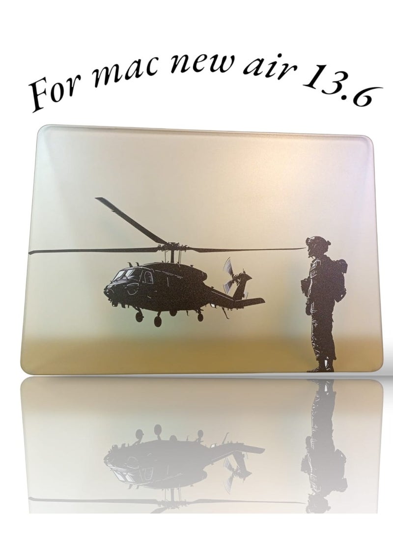 Case for mac new air 13.6" - A2681/A3113 , Hard Shell Case - Image 2
