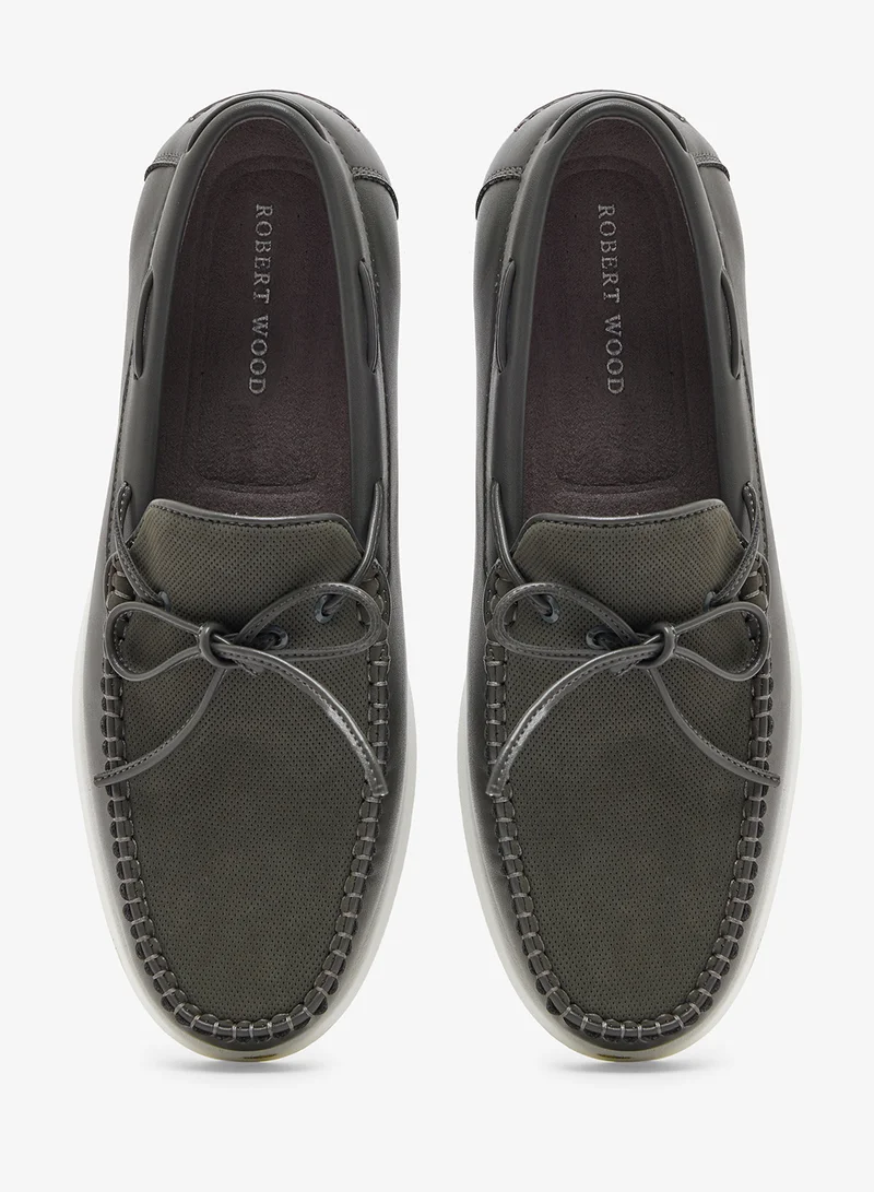 Robert Wood  Lace-Up Driving Loafers for Men | Best Price UAE