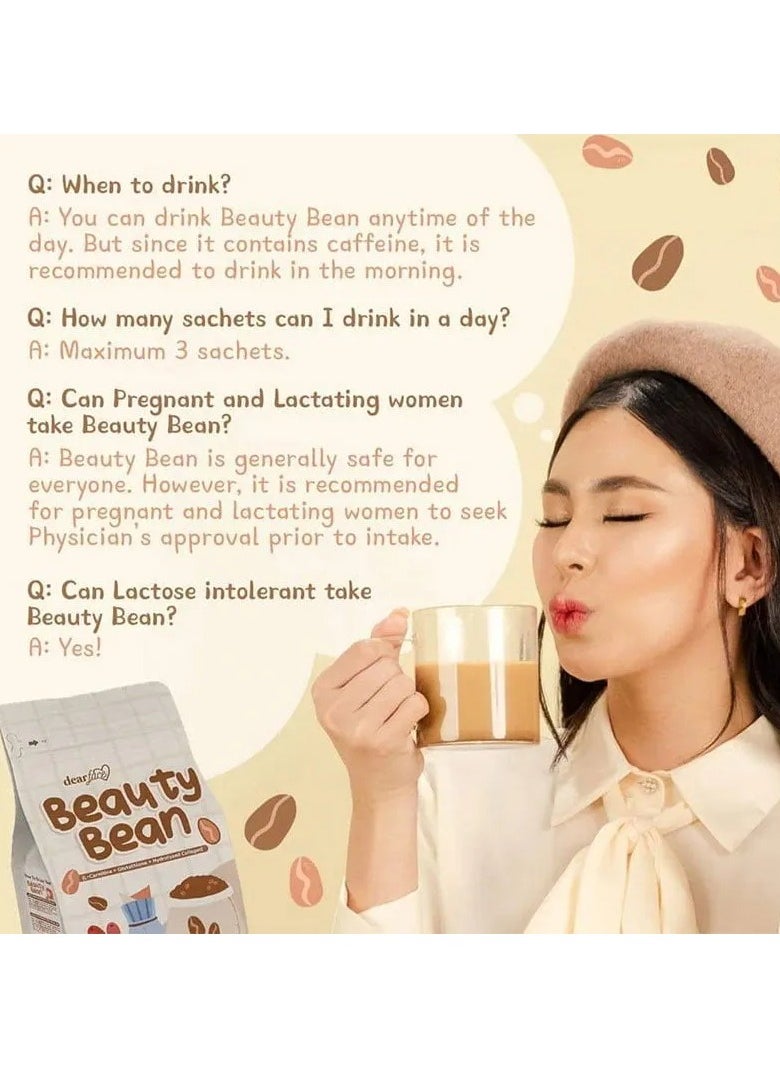 dear face Beauty Bean Premium Korean Mocha Coffee  - Image 2