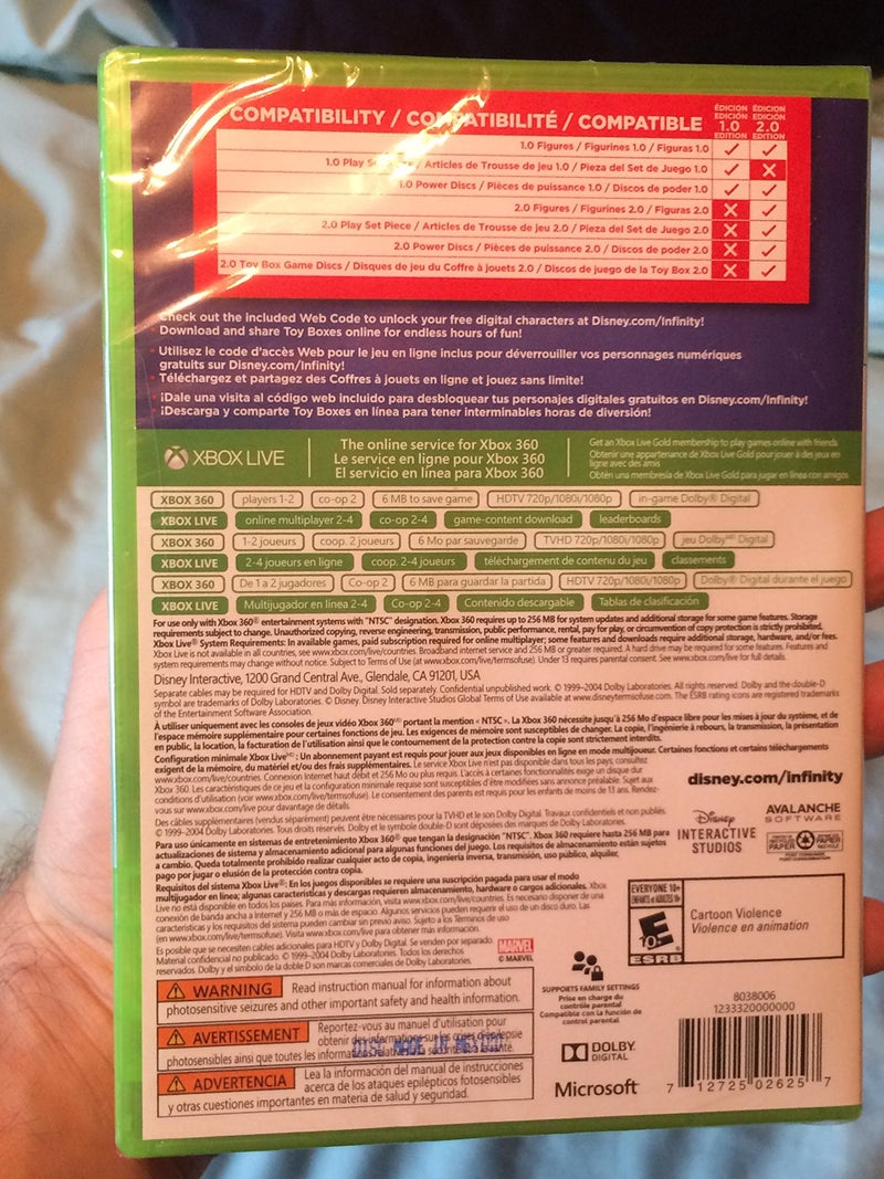 5Star-Td Disney Infinity 2.0 Marvel Super Heroes Xbox 360 Replacement Game Only - No Base or Figures Included - Image 2