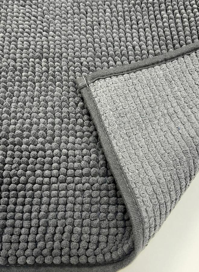Orchid Chenille Bath Mat 50x80xm - Image 2