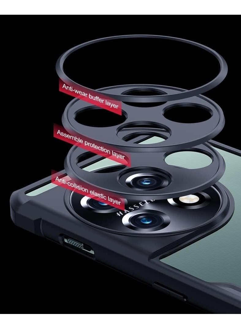 ون بلس ايس 2 برو حافظة وسائد هوائية الوفير صدمات شل عدسة حماية تي بي يو + بي سي مكافحة بصمة الظهر غطاء شفاف - Image 4