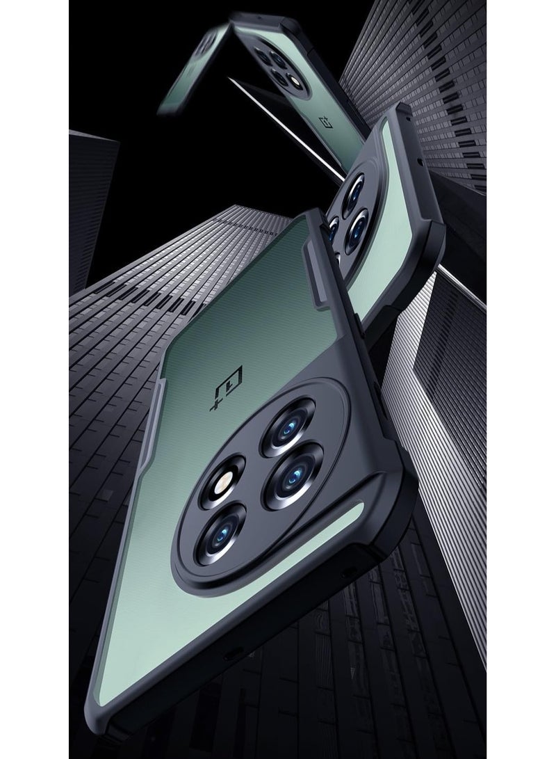 ون بلس ايس 2 برو حافظة وسائد هوائية الوفير صدمات شل عدسة حماية تي بي يو + بي سي مكافحة بصمة الظهر غطاء شفاف - Image 2