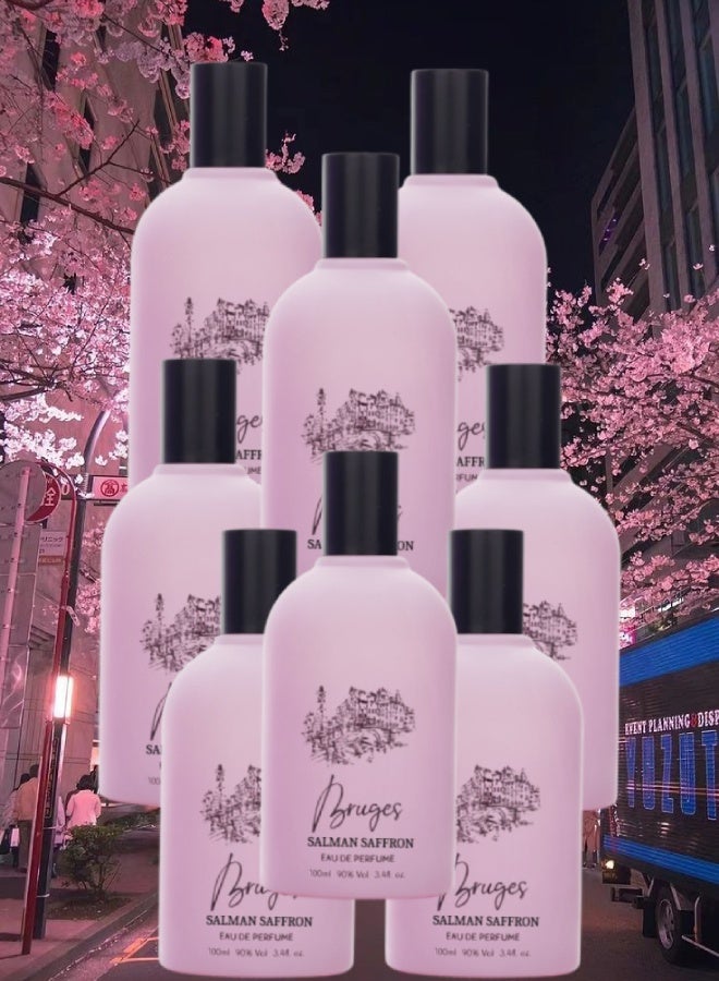 SALMAN SAFFRON 8 Pieces Bruges Perfume 100ML - Image 1