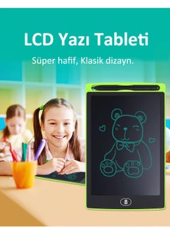 Qasul Digital Children's Writing Drawing Tablet Educational Children's Drawing Tablet with LCD 8.5 Inch Screen and Computer Pen  - Image 3