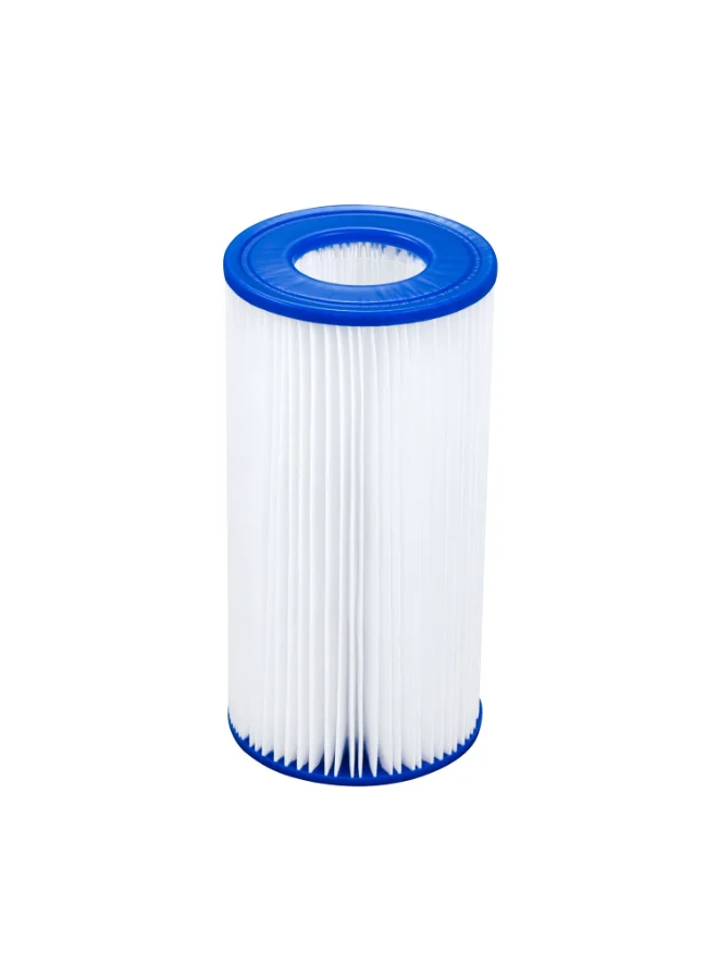 Bestway Bestway Flowclear Filter Cartridge Type II Replacement Pool Filter, Compatible with Above Ground Pool Filter Pumps, High-Efficiency Dirt & Debris Filtration