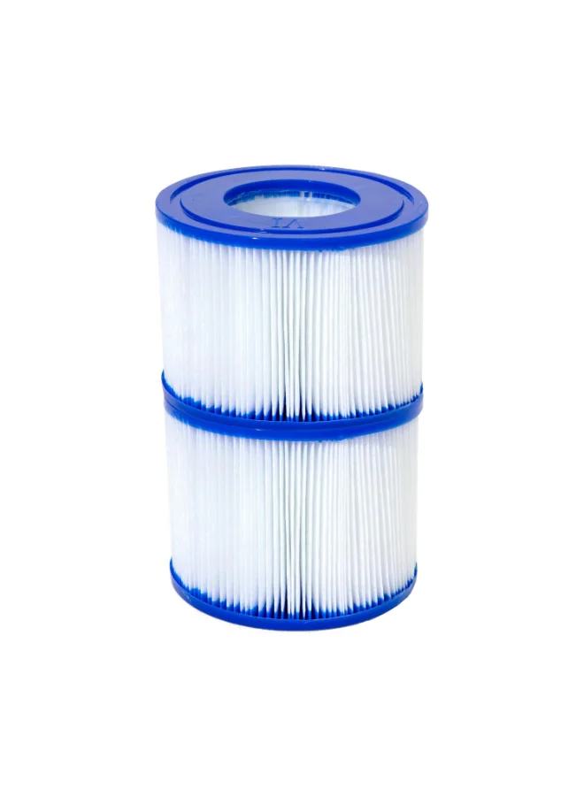 Bestway Bestway Flowclear Filter Cartridge Type II Replacement Pool Filter, Compatible with Above Ground Pool Filter Pumps, High-Efficiency Dirt & Debris Filtration