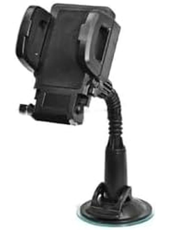 إيروريكس حامل سيارة عالمي للأجهزة اللوحية والهواتف الذكية من آيباد - حامل أسود أنيق لتحقيق أقصى قدر من المرونة والملاءمة الآمنة - Image 2