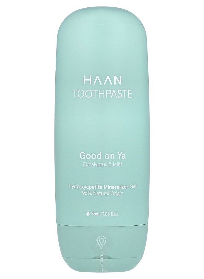 Haan - Toothpaste Good on Ya Eucalyptus & Mint 1.86 fl oz (55 ml) - Image 1