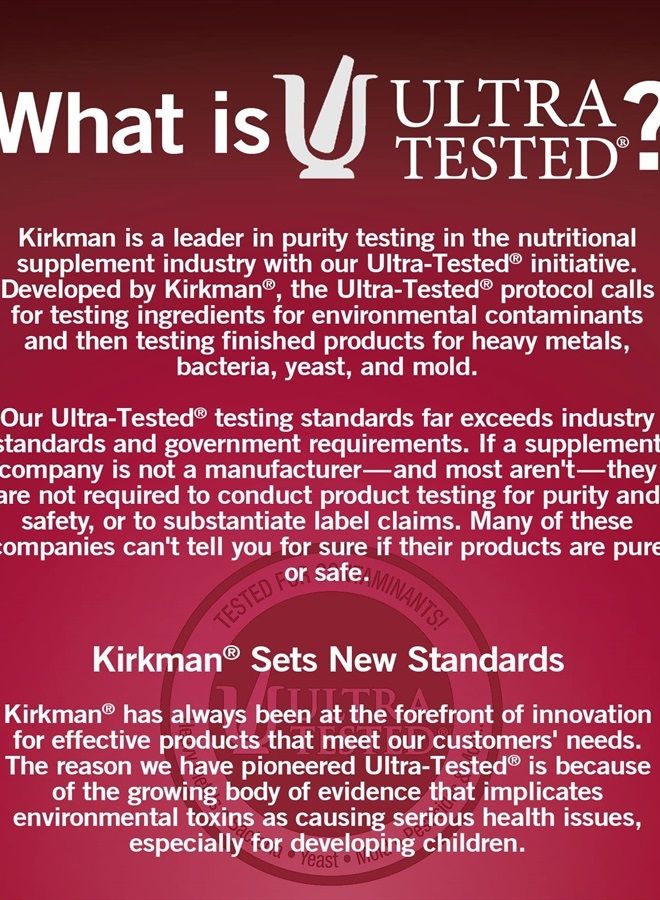 Kirkman Buffered Vitamin C Powder - 7 oz - Potent Antioxidant - Supports Immune Health - Hypoallergenic - Image 5