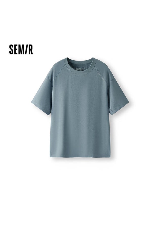 Semir Geography Series Short-sleeve T-shirt For Men, Moisture-wicking, Quick-drying, Sun Protection, Versatile Summer Wear 101325100120 - Image 1