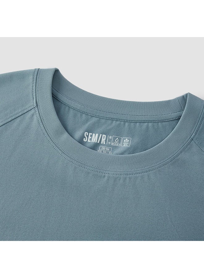 Semir Geography Series Short-sleeve T-shirt For Men, Moisture-wicking, Quick-drying, Sun Protection, Versatile Summer Wear 101325100120 - Image 3