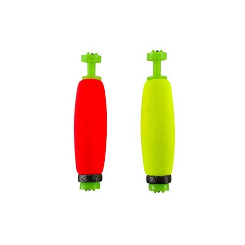 Thill Fish'N Foam Float Classic Fishing Bobber, Cigar Clip Float, Fishing Gear and Accessories, Assorted, 2 Pack, 1 1/2", Cigar Weighted Clip - Image 1